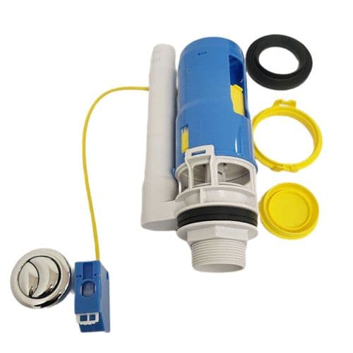 Thomas Dudley Victoria Dual Flush Long Cable Operated Valve with button 375036