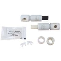 Toilet Seat Soft Close Damper Cylinders (Nylon Caps) 410227 + 410229