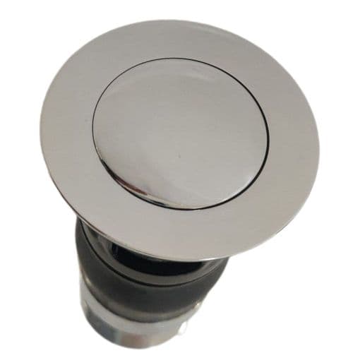Top-Fix Basin Waste Chrome Clicker Slotted TFIXBS1