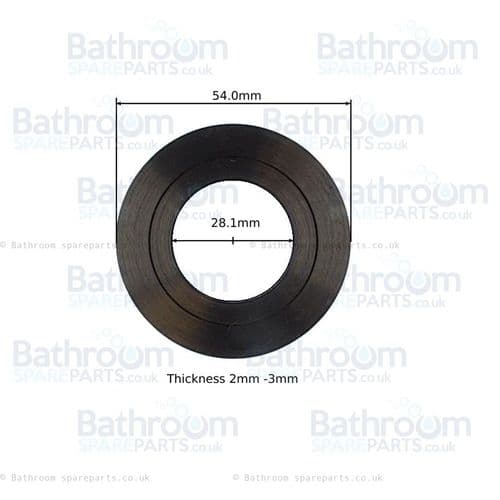 Torbeck Variflush Flushvalve Outlet Seal EBBALL105