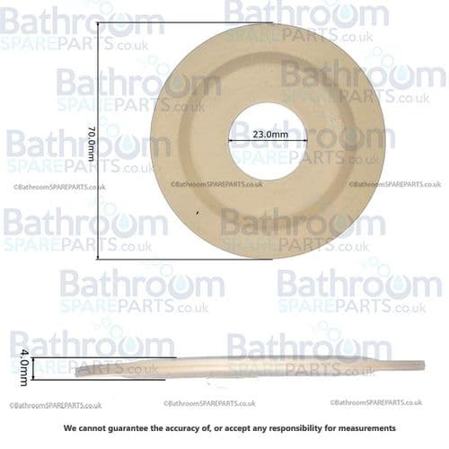 TRADE PACK SIAMP Storm 33A / Skipper 45 Flush Valve Outlet Seal – 34233209 X10