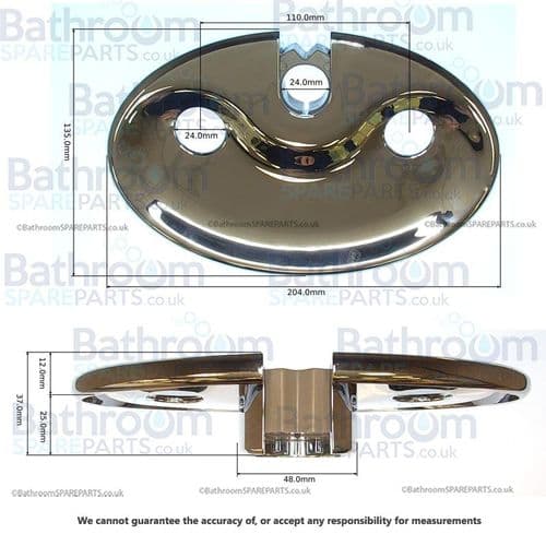Trevi Ascari Soap Dish JA615025 - Chrome E960510AA