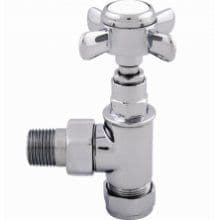 Ultima Traditional 15mm Angled Radiator Valve ULRV-40-0505