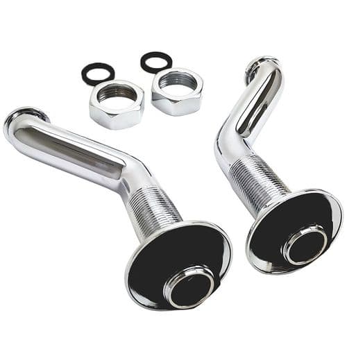 Ultra Finishing Chrome Cranked Legs SB317