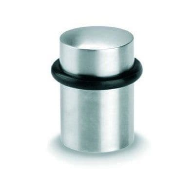 Urban Steel Floor Door Stop Brushed HT55