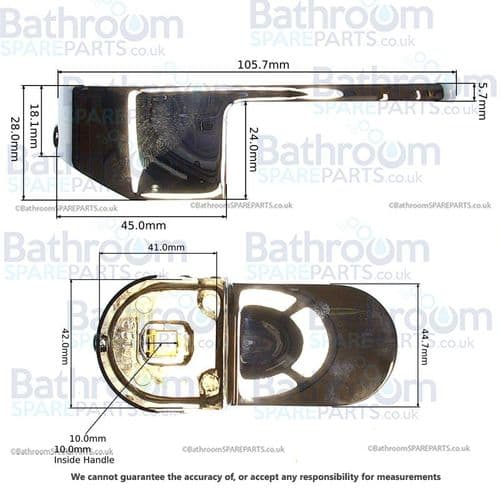Vado Life Handle Only LIF-1-C/P