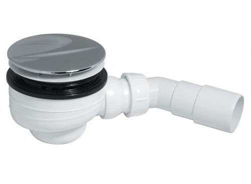 Vado Metal Turbo Shower Tray Waste 90mm WG-205241-C/P