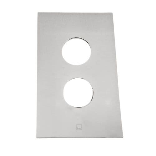 Vado Single Outlet Back Plate CEL-0010/SQ-C/P
