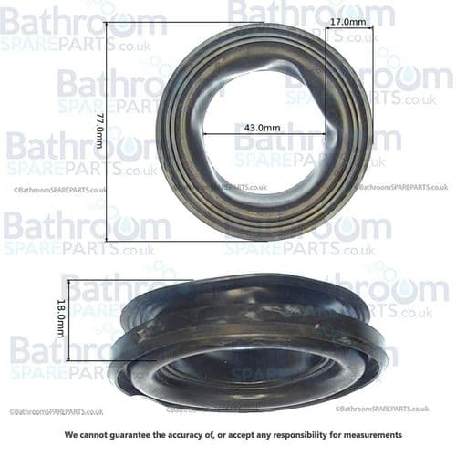 Viega Bath Waste Gasket 398378