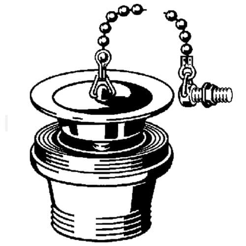 Viega Drain Outlet Waste Pop Up 106140