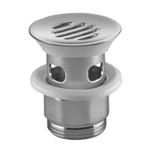 Villeroy & Boch 1 1/4" Chrome Grated Slotted Waste for Basin 1010597000