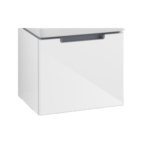 Villeroy & Boch Avento Basin Unit Drawer Front Only Gloss White & Chrome Handle BKE0004-4 F6685.XX