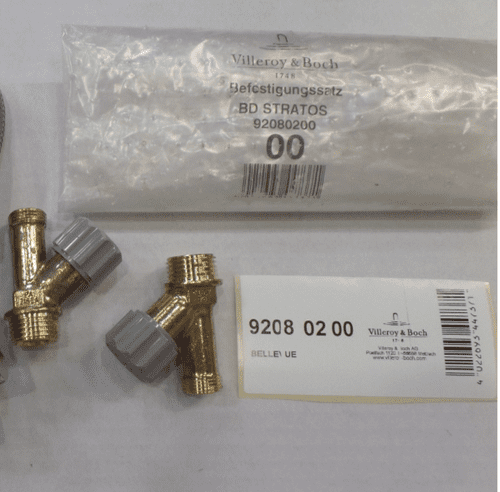 Villeroy & Boch Bidet Mounting kit for 5464 00 Bellevue 92080200 (1)