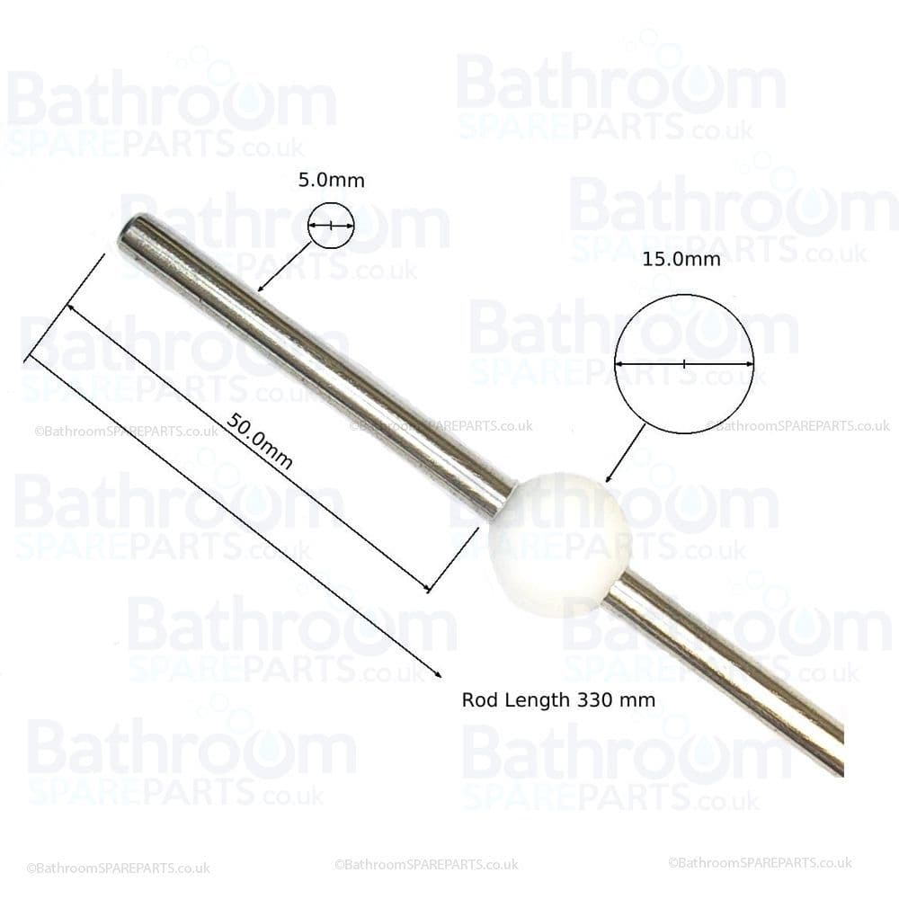 Villeroy & Boch Extended Horizontal Pop Up Rod 8747 00 00