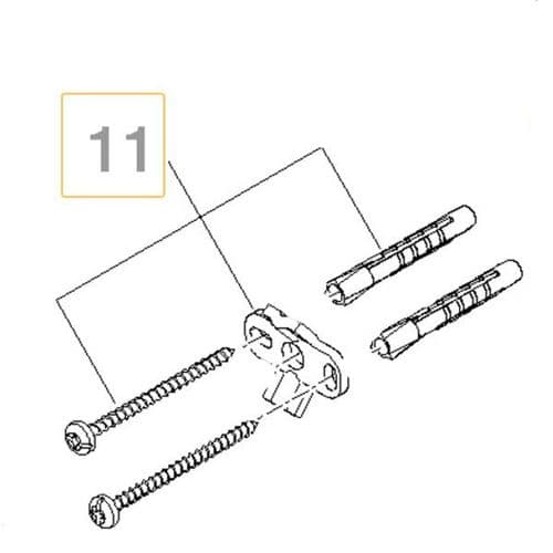 Villeroy & Boch Fixing Set For Accessories 05.17.20.7060090