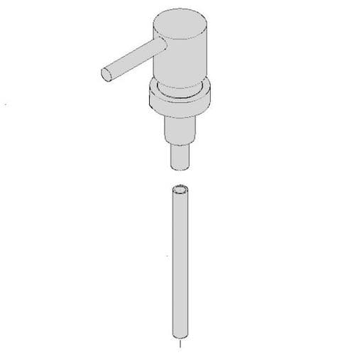 Villeroy & Boch Just Lotion Dispenser Pump Only CP - 05.10.10.5000100