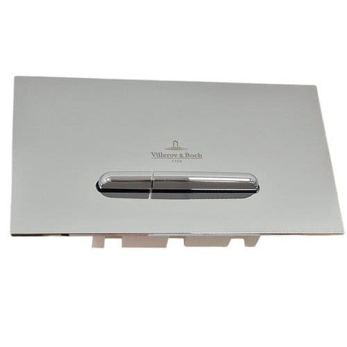 Villeroy & Boch Viconnect Flush Plate Chrome 92218061