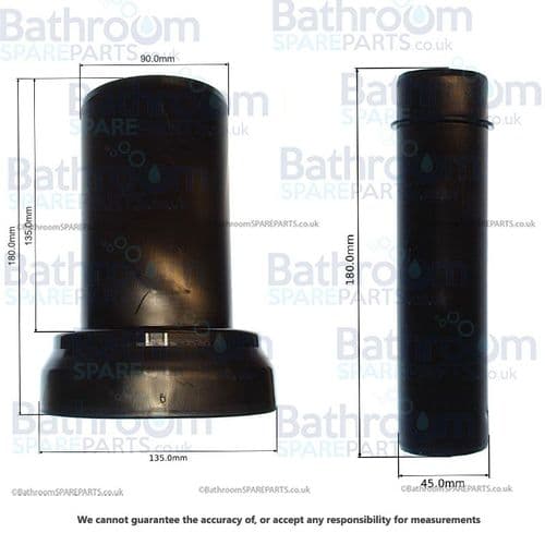 Villeroy & Boch WC Connecting Set DN90 92249700