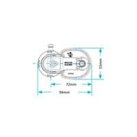 Viva  Skylo 4 In 1 Universal Fill Valve Side And Bottom Entry 1/2