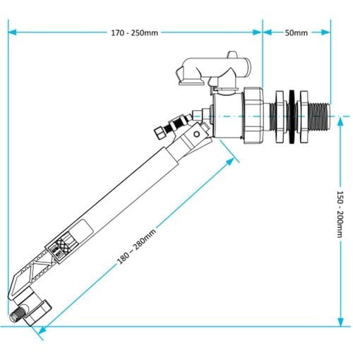Viva Skylo Side Entry Ball Valve SKY115