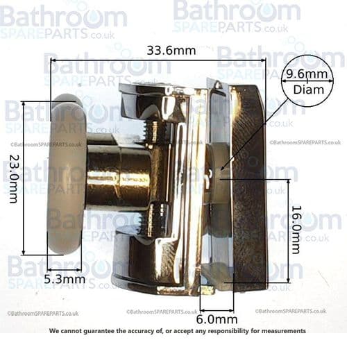Volente Top Shower Door Rollers 58.99098