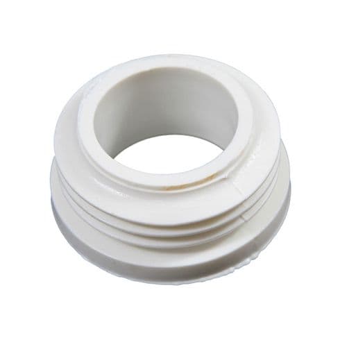White Rubber Internal Flush Pipe Connector FPPVC