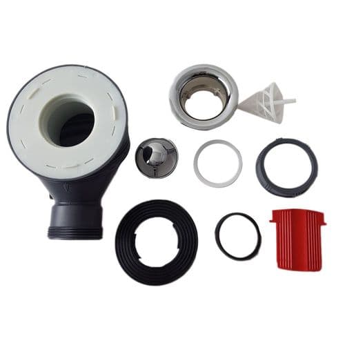 Wirquin James 50mm Chrome Plated Shower Waste with Compression Outlet 30717457