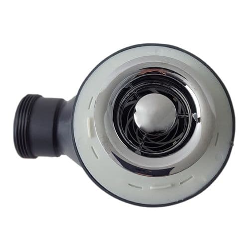 Wirquin James 50mm Chrome Plated Shower Waste with Compression Outlet 30717457