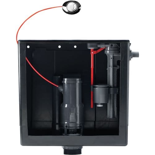 Wirquin Macdee Duo Compact 2" Concealed Cistern Air Gap Side Entry CDC41CP-AG