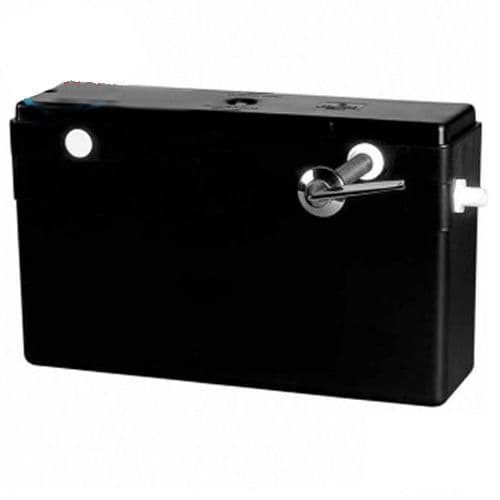 Wirquin Macdee Hideaway Concealed Single Flush Side Entry Cistern with 340mm Chrome Lever CFH15CP