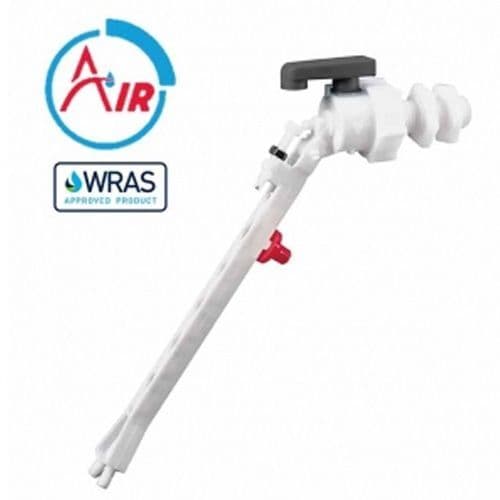 Wirquin Silenta Side Entry Ball Valve with 9 1/4" Lever Arm DVS1092