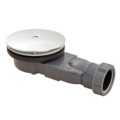 Wirquin Slim 90mm Shower Waste with ABS Dome and Water Seal 30120026