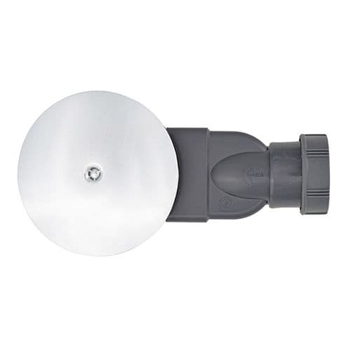 Wirquin Slim 90mm Shower Waste with ABS Dome and Water Seal 30120026