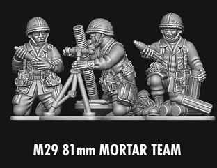81mm Mortar + Crew