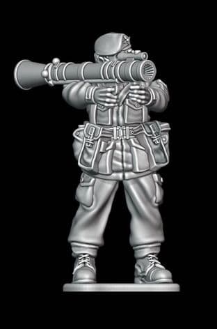 Carl Gustav A/T Weapon Firing Standing