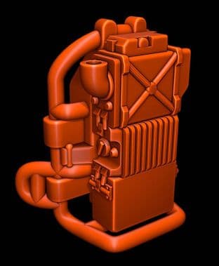 Clansman Radio with Harness