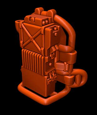 Clansman Radio with Harness