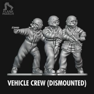 Dismounted Vehicle Crew x 3
