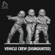 Dismounted Vehicle Crew x 3