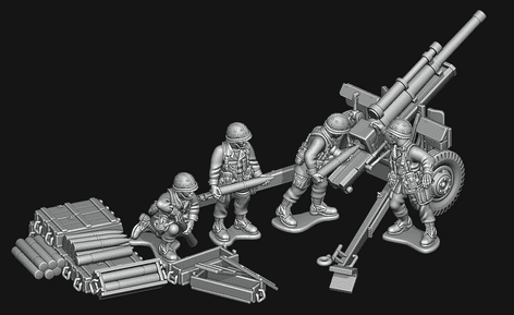 M2A2 Howitzer + Crew