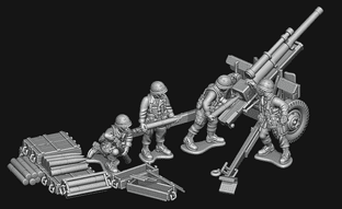 M2A2 Howitzer + Crew