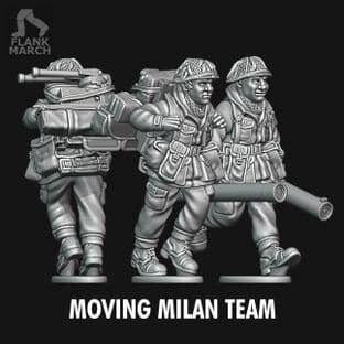 Milan Anti Tank Team Moving