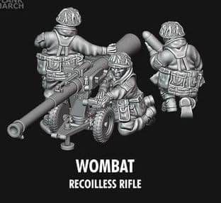 Wombat A/T Weapon + Crew
