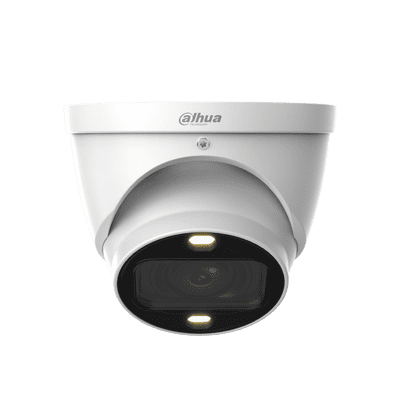 Dahua Lite Series 5MP Full Colour Turret Camera, 40m White Light, 2.7-13.5mm lens, mic