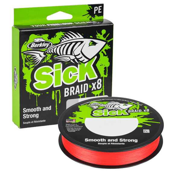 Berkley Sick Braid Red