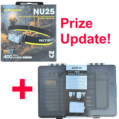 BKK OCD Tackle System A2 Competition Ticket Prize Upgraded