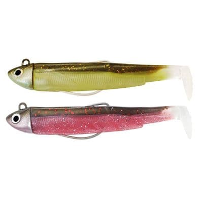 Black Minnow Size 3 120mm Search Double Combo 18g