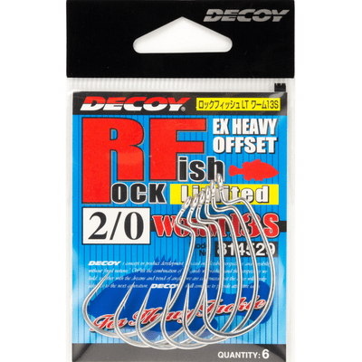 Decoy Worm 13S Rock Fish Hook