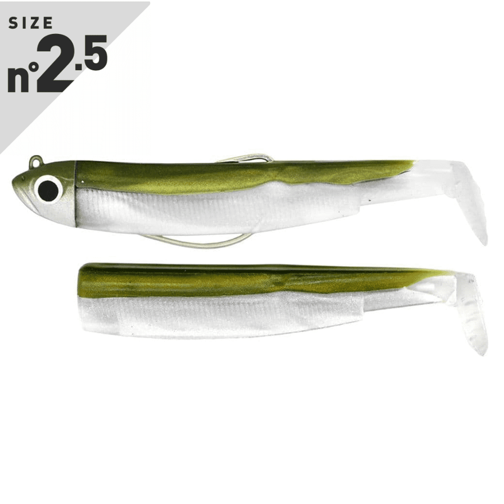 Leurre Fiiish Double Combo Shore Black Minnow N°2.5 – 10,5 Cm / 8 G – Vairon – Parfait Pour La Pêche Sportive