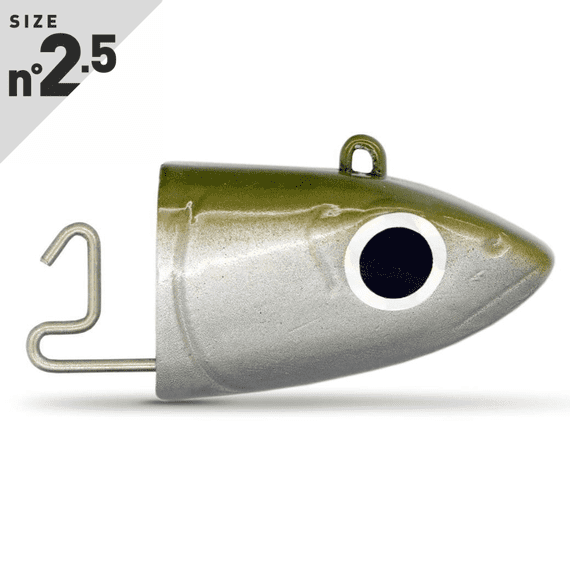 Fiiish Black Minnow Size 2.5 105mm Jig Heads